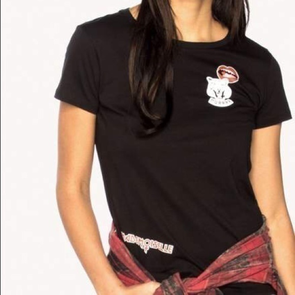 New Women’s CHRLDR MADEMOISELLE T-Shirt sz S